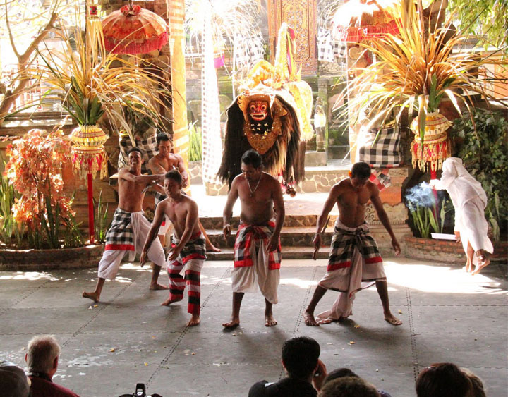 Barong and Keris Dance Performance