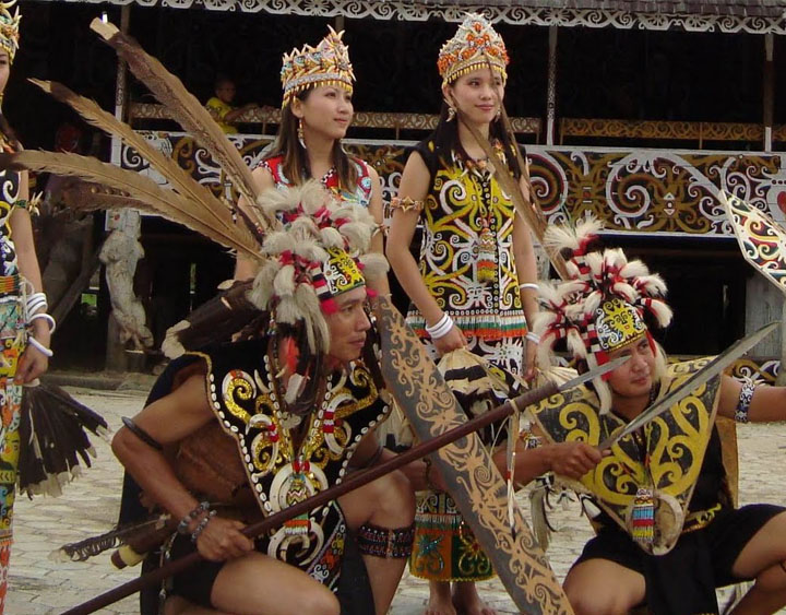 Dayak Culture Performance